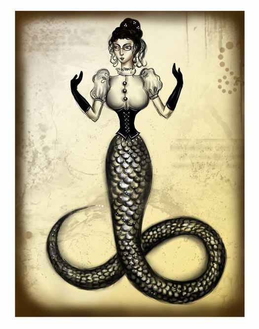 Жила-была женщина со змеиным хвостом